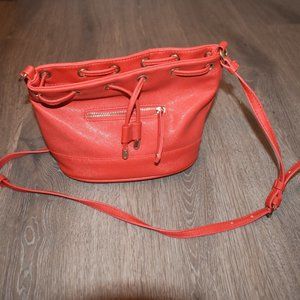 Tomato Soup Color Shoulder Purse